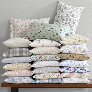 Thumbnail 8: Laura Ashley Laura Ashley Jolly Cardinals Cotton Flannel Sheet Set 