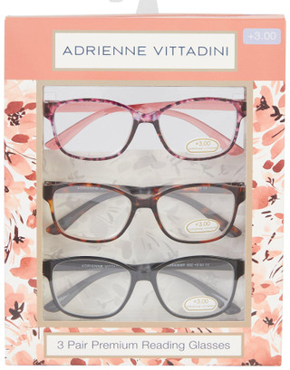 Thumbnail 1: ADRIENNE VITTADINI Adrienne Vittadini 3 Pk Butterfly Reading Glasses Set 