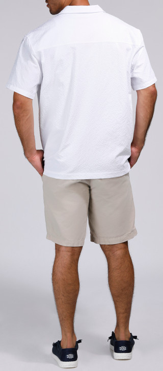 Thumbnail 5: REEL LEGENDS Reel Legends Mens Seersucker Solid Button Up Shirt 