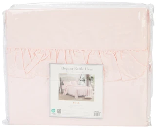 Thumbnail 1: Cathay Home Cathay Home Elegant Ruffle Hem Microfiber Sheet Set 