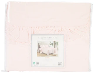 Thumbnail 1: Cathay Home Cathay Home Elegant Ruffle Hem Microfiber Sheet Set 