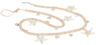 Thumbnail 1: Fancy That Fancy That Starfish and Wood Bead Garland 