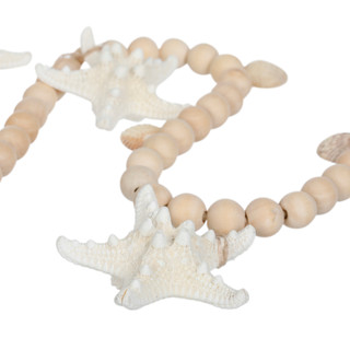 Thumbnail 3: Fancy That Fancy That Starfish and Wood Bead Garland 