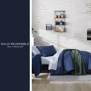 Thumbnail 18: Nautica Nautica Solid 5 Pc. Reversible Comforter Set 