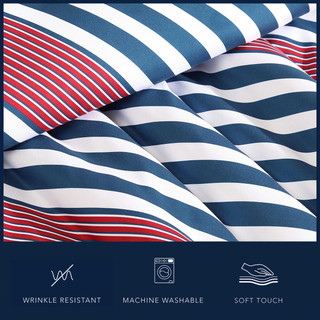 Thumbnail 30: Nautica Nautica Kennedy Stripe Comforter Set 