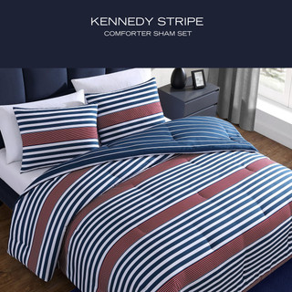 Thumbnail 18: Nautica Nautica Kennedy Stripe Comforter Set 