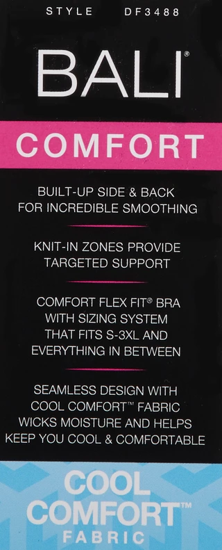 Thumbnail 6: Bali Bali Comfort Revolution Shaping Wirefree Bra 3488 