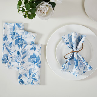 Thumbnail 1: IZOD Izod Mystic Floral 4 Pc. Napkin Set 
