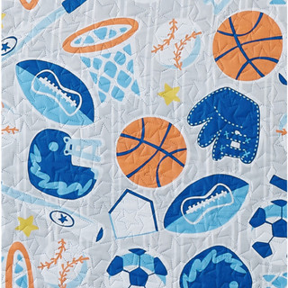 Thumbnail 12: My World My World Kids All Star Quilt Set 