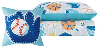 Thumbnail 15: My World My World Kids All Star Quilt Set 