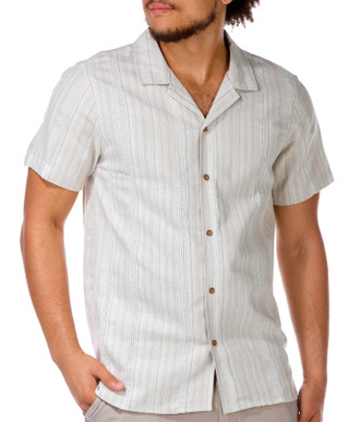 Thumbnail 4: Distortion Distortion Men's Short Sleeve Buttoned Shirt 