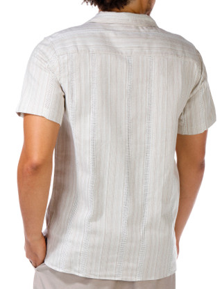 Thumbnail 3: Distortion Distortion Men's Short Sleeve Buttoned Shirt 