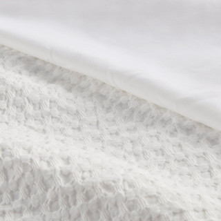 Thumbnail 12: 510 Design 510 Design Solid Mina Waffle Weave Comforter Set 