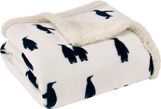 Thumbnail 1: Eddie Bauer Eddie Bauer Emperor Penguin Throw Blanket 