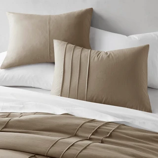 Thumbnail 3: 510 Design 510 Design Porter Soft Washed Pleated Comforter Set 