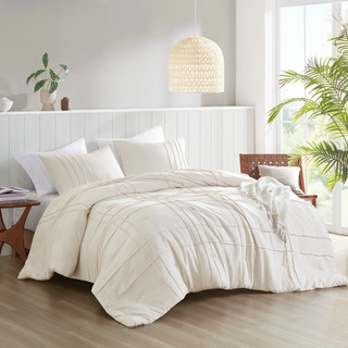 Thumbnail 6: 510 Design 510 Design Porter Soft Washed Pleated Comforter Set 