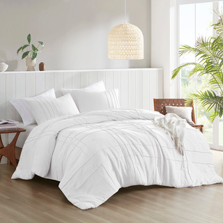 Thumbnail 6: 510 Design 510 Design Porter Soft Washed Pleated Comforter Set 