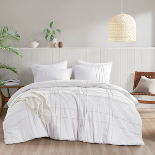 Thumbnail 12: 510 Design 510 Design Porter Soft Washed Pleated Comforter Set 