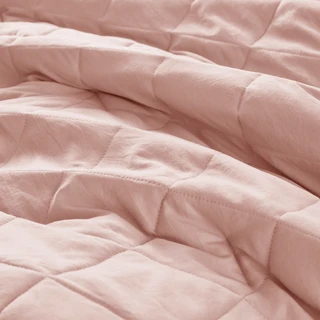 Thumbnail 4: 510 Design 510 Design Phoebe Diamond Quilted Ruffle Edge Comforter Set 