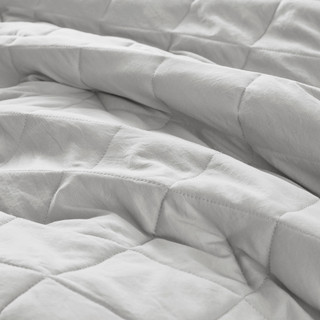 Thumbnail 4: 510 Design 510 Design Phoebe Diamond Quilted Ruffle Edge Comforter Set 