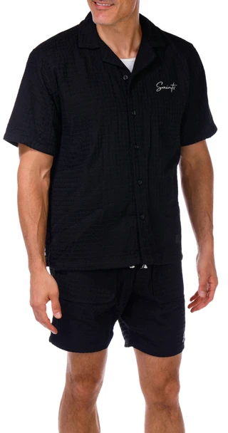 Thumbnail 4: SAINTS STUDIO Saints Studio Men's 2 Pc Waffle Lounge Set 