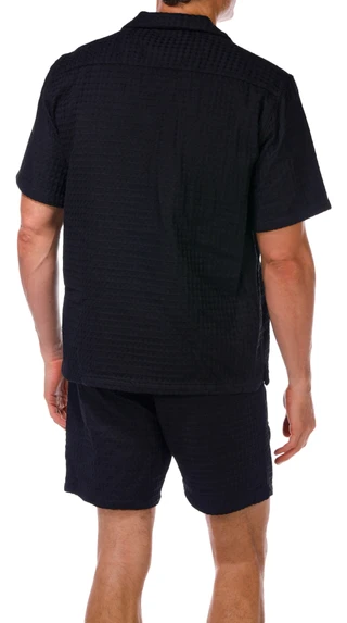 Thumbnail 3: SAINTS STUDIO Saints Studio Men's 2 Pc Waffle Lounge Set 