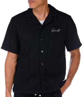 Thumbnail 5: SAINTS STUDIO Saints Studio Men's 2 Pc Waffle Lounge Set 