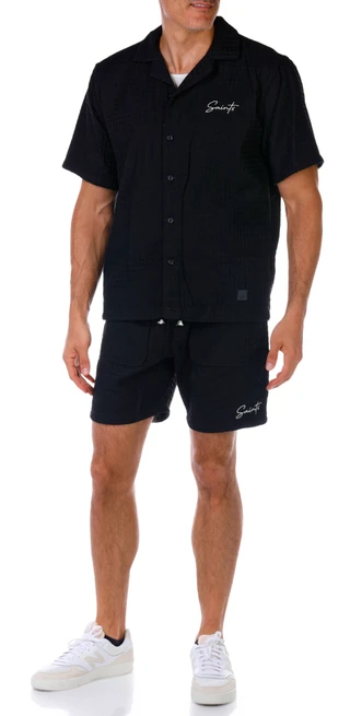 Thumbnail 1: SAINTS STUDIO Saints Studio Men's 2 Pc Waffle Lounge Set 