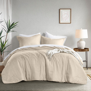 Thumbnail 2: 510 Design 510 Design Solid Camden Chambray Comforter Set 