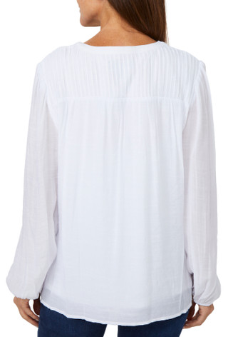 Thumbnail 2: HARPER 241 Harper 241 Womens Long Sleeve Ruched Top 