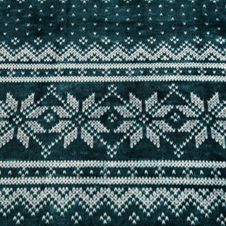 Thumbnail 4: Nautica Fairisle Ultra Soft Plush Fleece Texture Blanket 