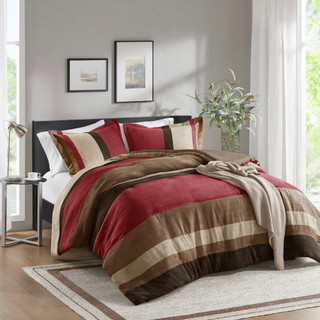 Thumbnail 1: 510 Design 510 Design Boulder Stripe Comforter Set 