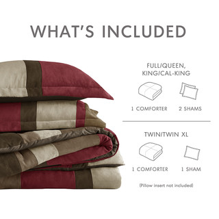 Thumbnail 5: 510 Design 510 Design Boulder Stripe Comforter Set 