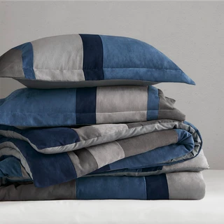 Thumbnail 9: 510 Design 510 Design Boulder Stripe Comforter Set 
