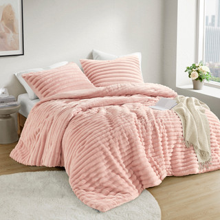 Thumbnail 1: 510 Design 510 Design Avril Fluffy Ribbed Plush Comforter Set 
