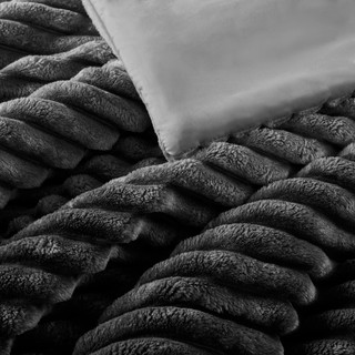 Thumbnail 16: 510 Design 510 Design Avril Fluffy Ribbed Plush Comforter Set 