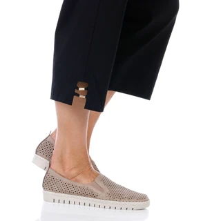 Thumbnail 2: Coral Bay Coral Bay Womens Solid Gold Bar Capris 