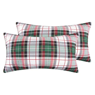 Thumbnail 1: Levtex Home Levtex Home Spencer Plaid Green King Sham Set of 2 