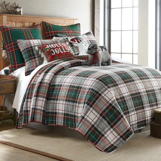 Thumbnail 5: Levtex Home Levtex Home Spencer Plaid Green Standard Sham Set of 2 