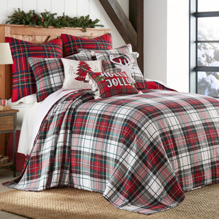 Thumbnail 10: Levtex Home Levtex Home Spencer Plaid Reversible Bedspread 