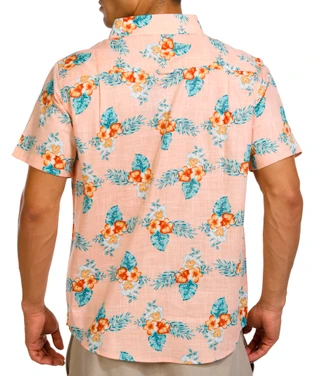 Thumbnail 2: Hurley Hurley Mens Congo Short Sleeve Woven Button Down Shirt 