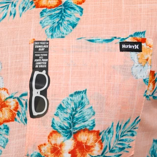 Thumbnail 4: Hurley Hurley Mens Congo Short Sleeve Woven Button Down Shirt 
