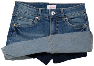 Thumbnail 3: YMI YMI Big Girls Basic Denim Skort 
