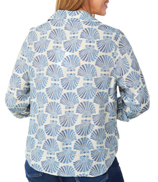 Thumbnail 2: BLUE/IVORY MULTI