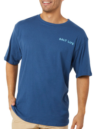 Thumbnail 4: Salt Life Salt Life Mens Short Sleeve Tuna Tails Tee 