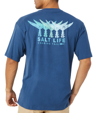 Thumbnail 2: Salt Life Salt Life Mens Short Sleeve Tuna Tails Tee 