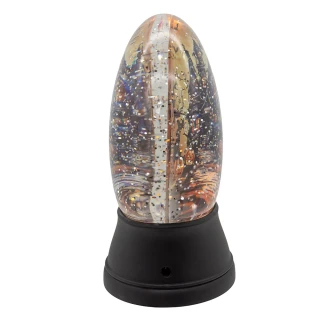 Thumbnail 8: Kurt Adler Kurt Adler 6.5 In. Halloween Village Scene Water Lantern 