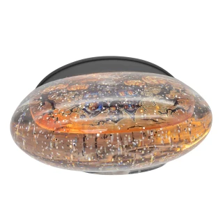 Thumbnail 10: Kurt Adler Kurt Adler 6.5 In. Halloween Village Scene Water Lantern 