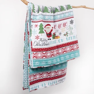 Thumbnail 8: Levtex Home Levtex Home Ho Ho Holidays Reversible Quilted Throw 