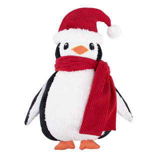 Thumbnail 2: Levtex Home Levtex Home 10 x 14 Pine & Plaid Shaped Penguin Pillow 